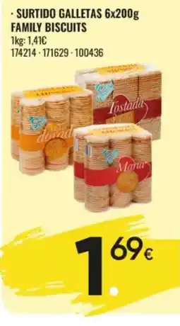 Family Cash Surtido galletas oferta