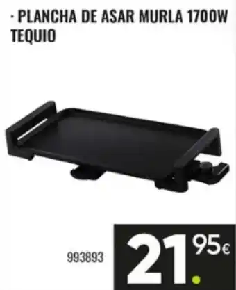 Tequio plancha de asar murla 1700w