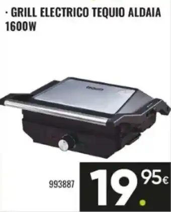 Tequio grill electrico aldaia 1600w