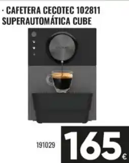 Family Cash Cafetera Cecotec 102811 Superautomática Cube oferta