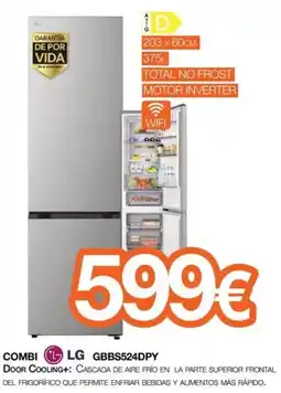 Expert LG COMBI GBBS524DPY oferta