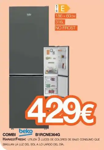 Beko combi harvestfresh