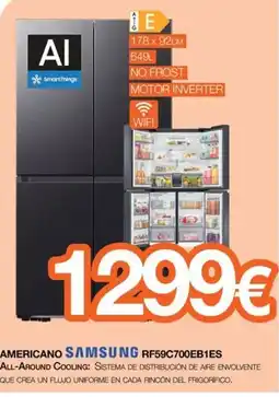 Expert Samsung americano rf59c700eb1es oferta