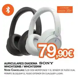 Expert Sony auriculares diadema whch720nb / whch720nw oferta