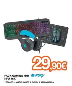 Expert Fury pack gaming 4in1 oferta