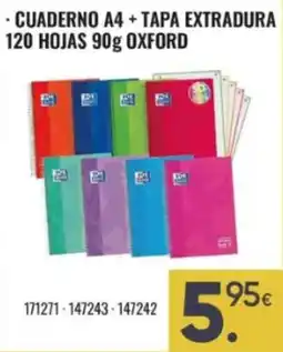 Family Cash Cuaderno A4 + Tapa Extrudura oferta
