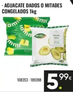 Family Cash ardo aguacate dados o mitades oferta