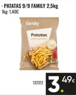 Family Cash family patatas corte grueso oferta