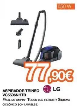 Expert LG ASPIRADOR TRINEO VC5506NHTB oferta