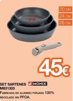 Expert Monix set sartenes oferta
