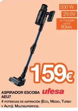 Expert ufesa aspirador escoba aeu7 oferta