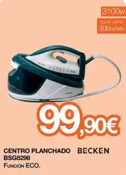 Expert Becken centro planchado bsg8298 oferta
