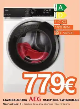 Expert Lavasecadora AEG 914611403 / LWR7304L4B oferta