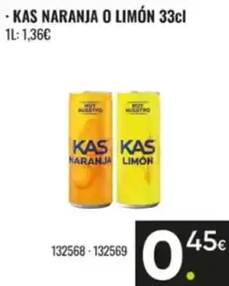 Family Cash Kas naranja o limón oferta