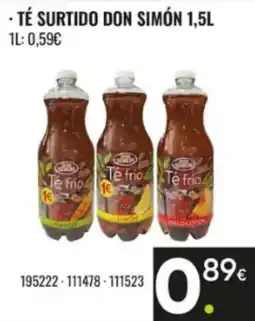 Family Cash Té surtido don simón oferta