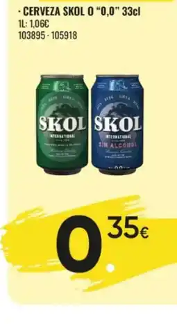 Family Cash Skol cerveza 0 0 oferta