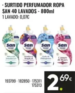 Family Cash San perfumador ropa oferta