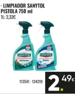Family Cash Sanytol limpiador sanytol pistola oferta