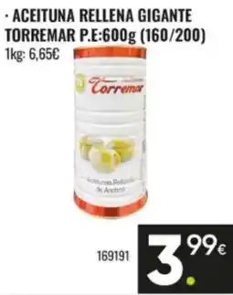 Family Cash Torremar aceituna rellena gigante oferta