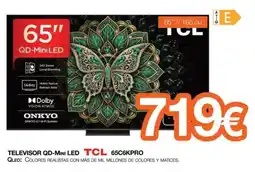 Expert Tcl televisor qd-mini led 65c6kpro oferta
