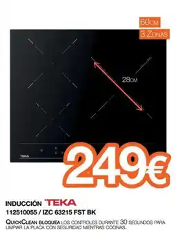 Expert Inducción Teka 112510055 / IZC 63215 FST BK oferta