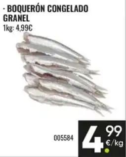 Family Cash Boquerón congelado granel oferta
