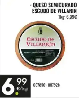 Family Cash Escudo de Villarrín queso semicurado oferta