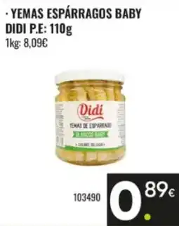 Family Cash Didi yemas espárragos baby oferta