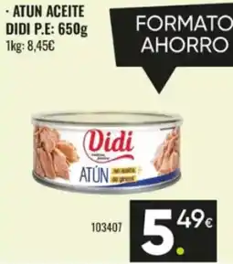 Family Cash Didi atún oferta