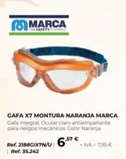 Coferdroza Marca gafa x7 montura naranja oferta