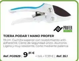 Coferdroza Profer tijera podar 1 mano oferta