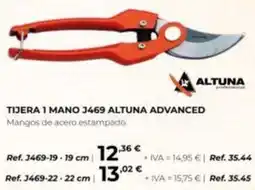 Coferdroza Altuna tijera 1 mano j469 altuna advanced oferta
