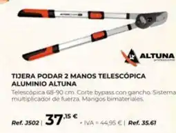 Coferdroza Altuna tijera podar 2 manos telescópica aluminio oferta