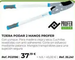 Coferdroza Profer tijera podar 2 manos oferta