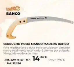 Coferdroza Bahco serrucho poda mango madera oferta