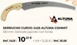Coferdroza Altuna serrucho curvo j425 altuna commit oferta