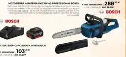 Coferdroza Bosch motosierra a bateria gke 18V-40 professional oferta