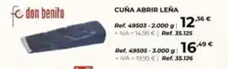 Coferdroza Don benito cuña abrir leña oferta