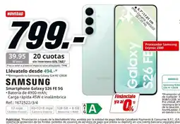 MediaMarkt samsung galaxy s26 fe 5g oferta