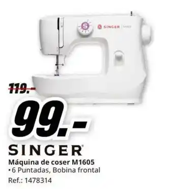 Singer maquina de coser m1605