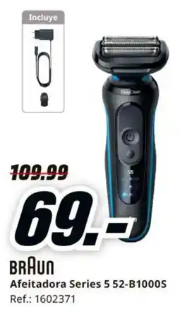 MediaMarkt Braun afeitadora series 5 52-b1000s oferta