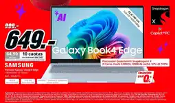 MediaMarkt Samsung galaxy book4 edge oferta