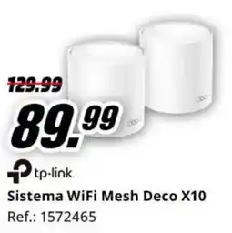 MediaMarkt tp-link sistema wifi mesh deco x10 oferta