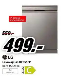 MediaMarkt LG lavavajillas DF355FP oferta