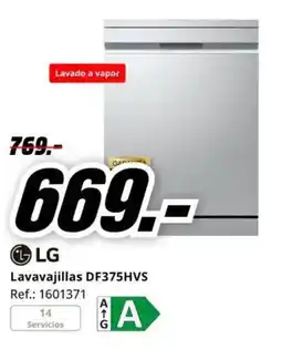 MediaMarkt LG lavavajillas df375hvs oferta