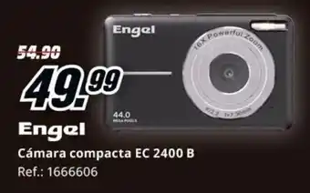 MediaMarkt Engel cámara compacta ec 2400 b oferta