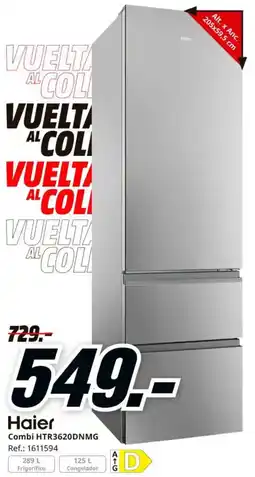 MediaMarkt Haier combi oferta