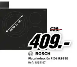 MediaMarkt Bosch placa inducción pid61rbb5e oferta