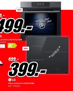 MediaMarkt LG placa inducción CISZ2421BN oferta