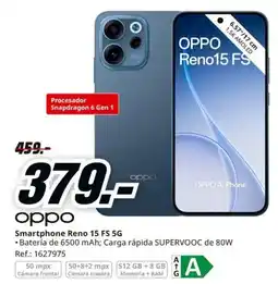MediaMarkt oppo smartphone reno 15 fs 5g oferta